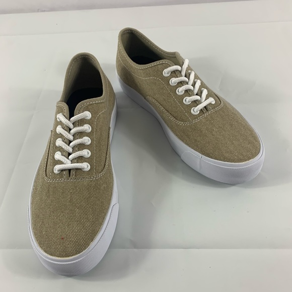Nautica Other - NAUTICA MEN'S COMFORT TAN CANVAS BOAT SHOE SIZE 9
